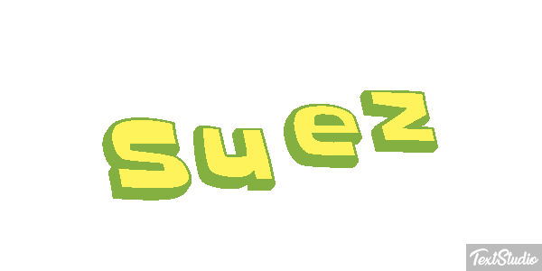 Suez Tekst effect