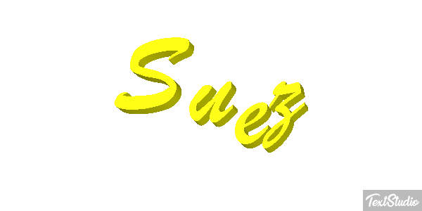 Suez Tekst effect