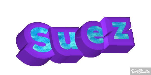 Suez Tekst effect