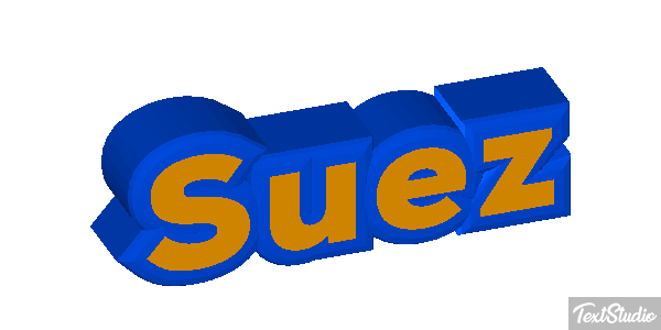 Suez Tekst effect