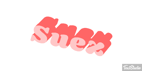 Suez Tekst effect
