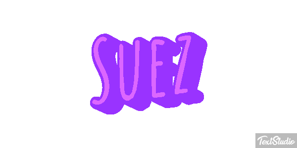 Suez Tekst effect