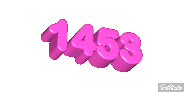 1453 テキスト効果