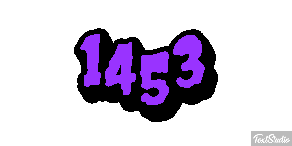 1453 テキスト効果