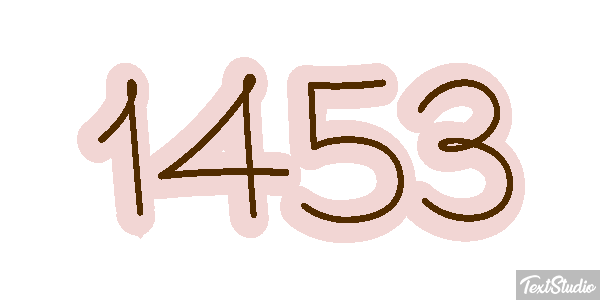 1453 テキスト効果