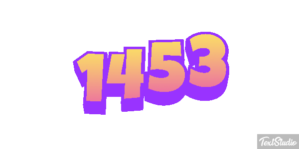 1453 テキスト効果