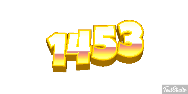 1453 テキスト効果