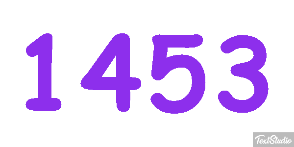 1453 テキスト効果
