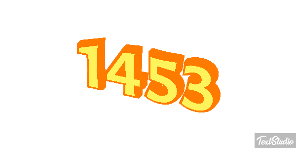 1453 テキスト効果