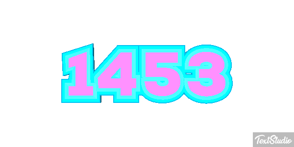 1453 テキスト効果