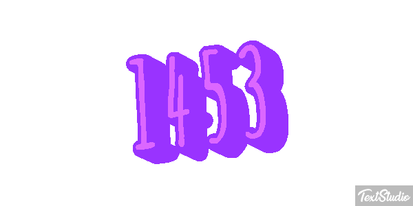 1453 テキスト効果