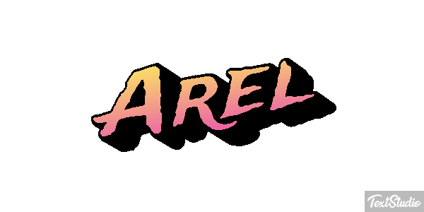 Arel Texteffekt