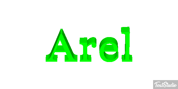 Arel Texteffekt
