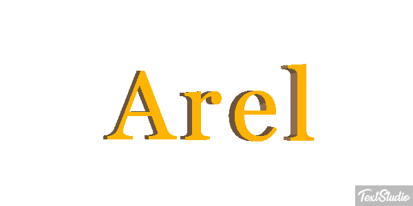Arel Texteffekt