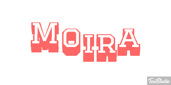 Moira Efekt tekstowy