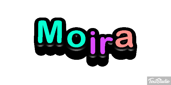 Moira Efekt tekstowy