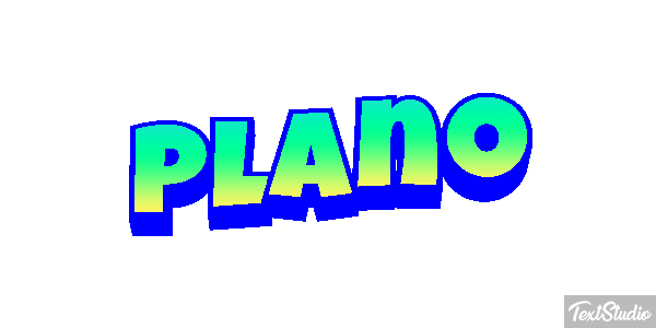Plano Efeito do texto