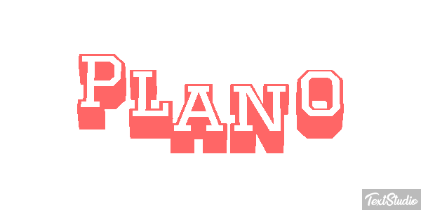 Plano Efeito do texto