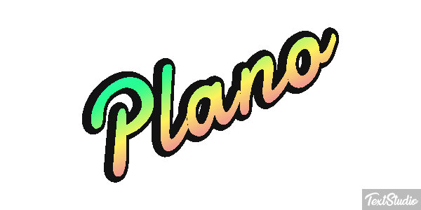 Plano Efeito do texto