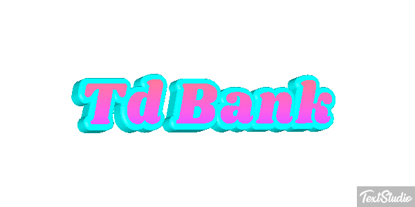 Td Bank Efecto de texto