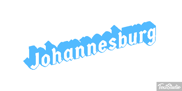 Johannesburg Efekt tekstowy