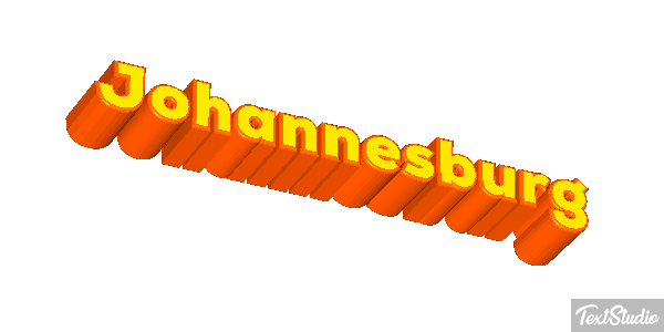 Johannesburg Efekt tekstowy