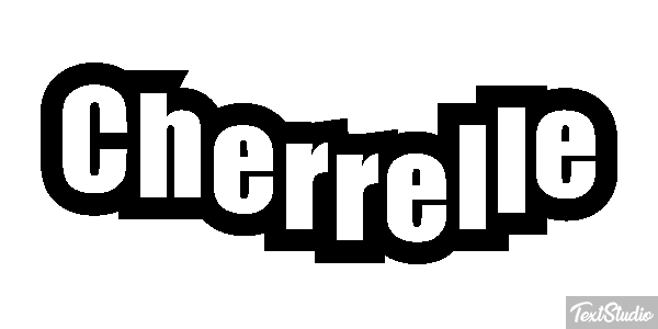 Cherrelle Text effect
