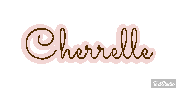 Cherrelle Text effect