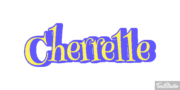 Cherrelle Text effect