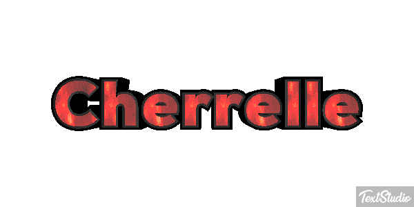 Cherrelle Text effect