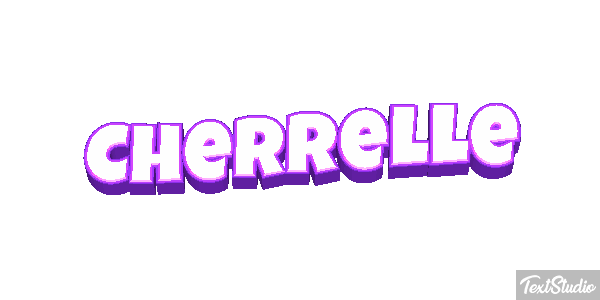 Cherrelle Text effect