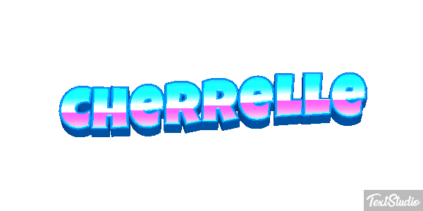 Cherrelle Text effect