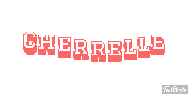 Cherrelle Text effect