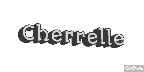 Cherrelle Text effect