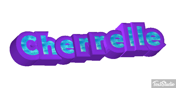 Cherrelle Text effect