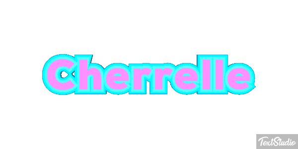 Cherrelle Text effect