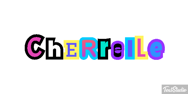 Cherrelle Text effect