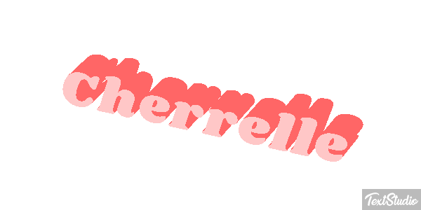 Cherrelle Text effect