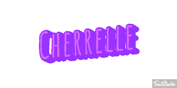 Cherrelle Text effect