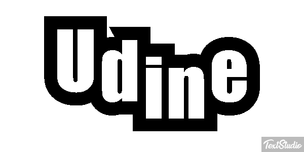 Udine Efekt tekstowy