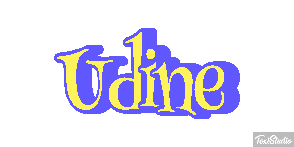 Udine Efekt tekstowy