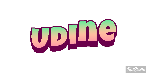 Udine Efekt tekstowy