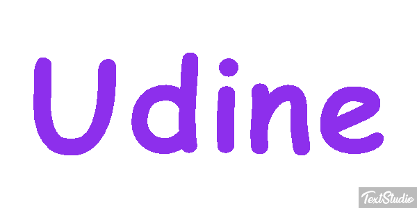 Udine Efekt tekstowy