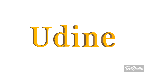 Udine Efekt tekstowy