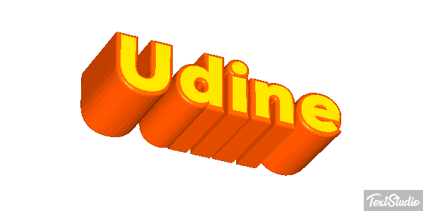 Udine Efekt tekstowy
