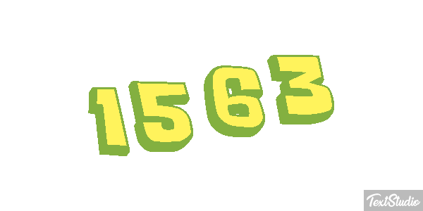1563 Text effect