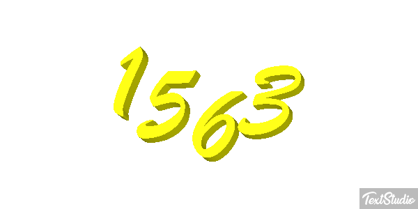 1563 Text effect