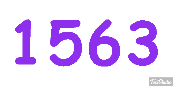 1563 Text effect