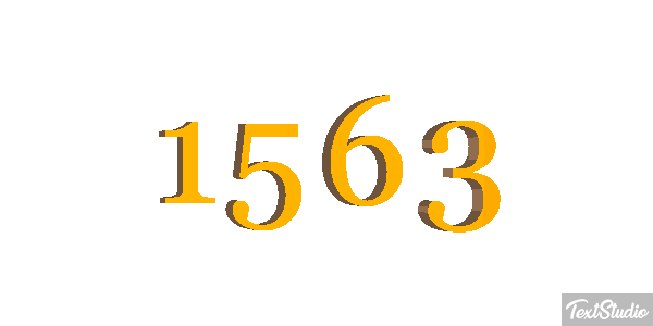 1563 Text effect