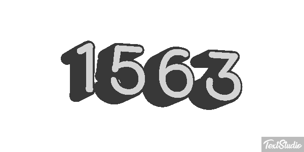 1563 Text effect